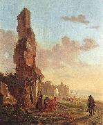 Jan Both Ruins at the Sea oil painting artist